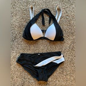 Black & white Large bikini